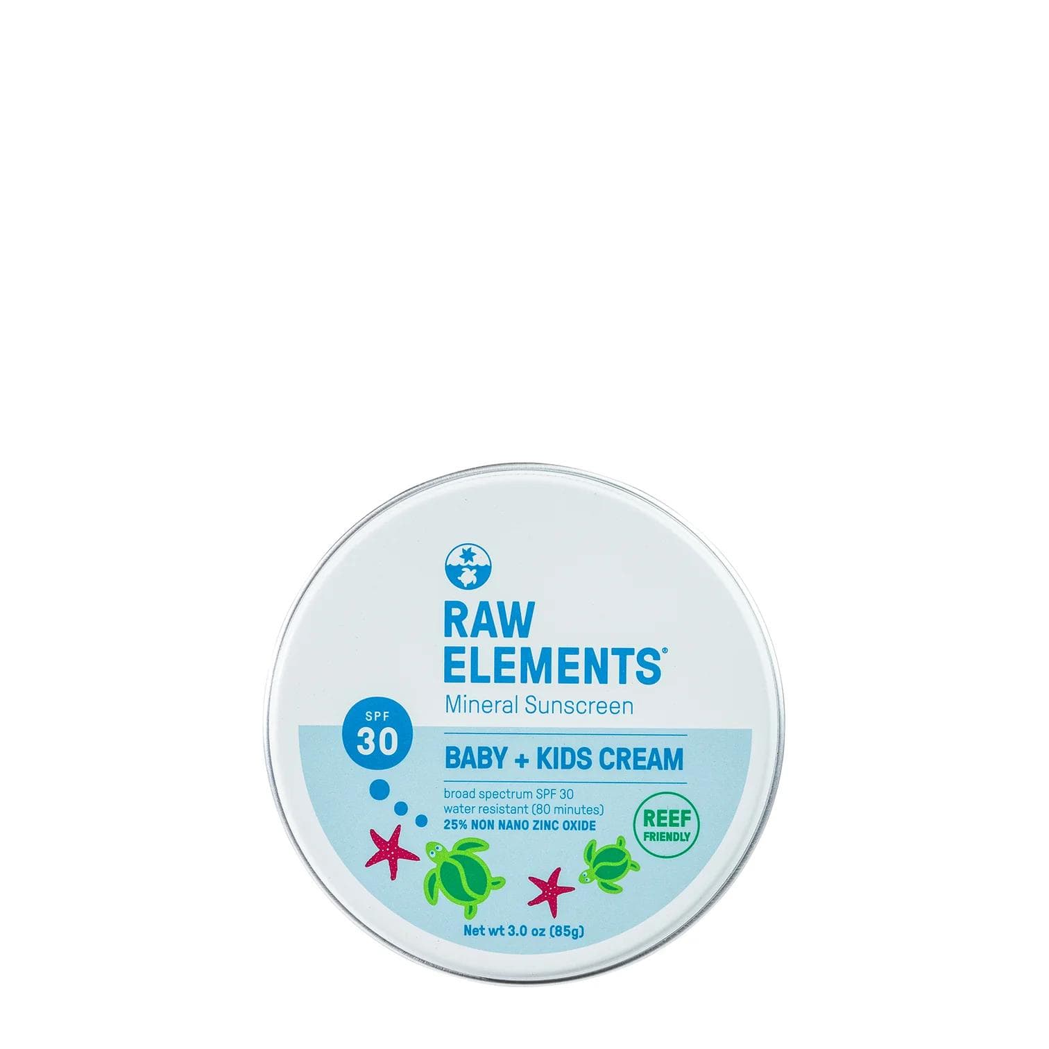 Raw Elements SFP 30+ Baby+Kids Mineral Sunscreen