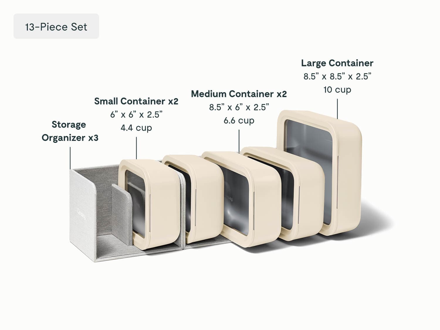 Large Glass Airtight Container